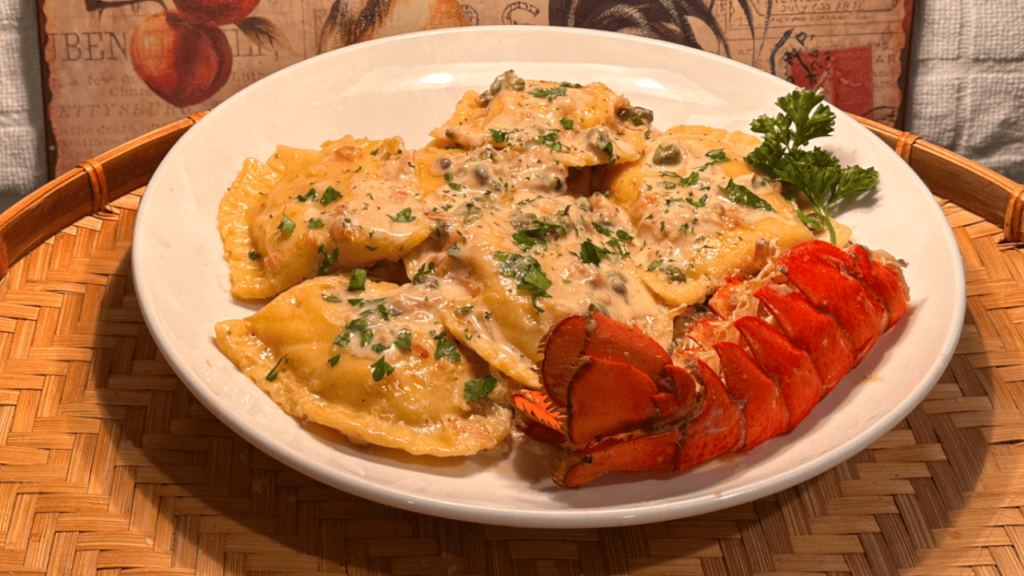 #119: Lobster Butternut Squash Ravioli