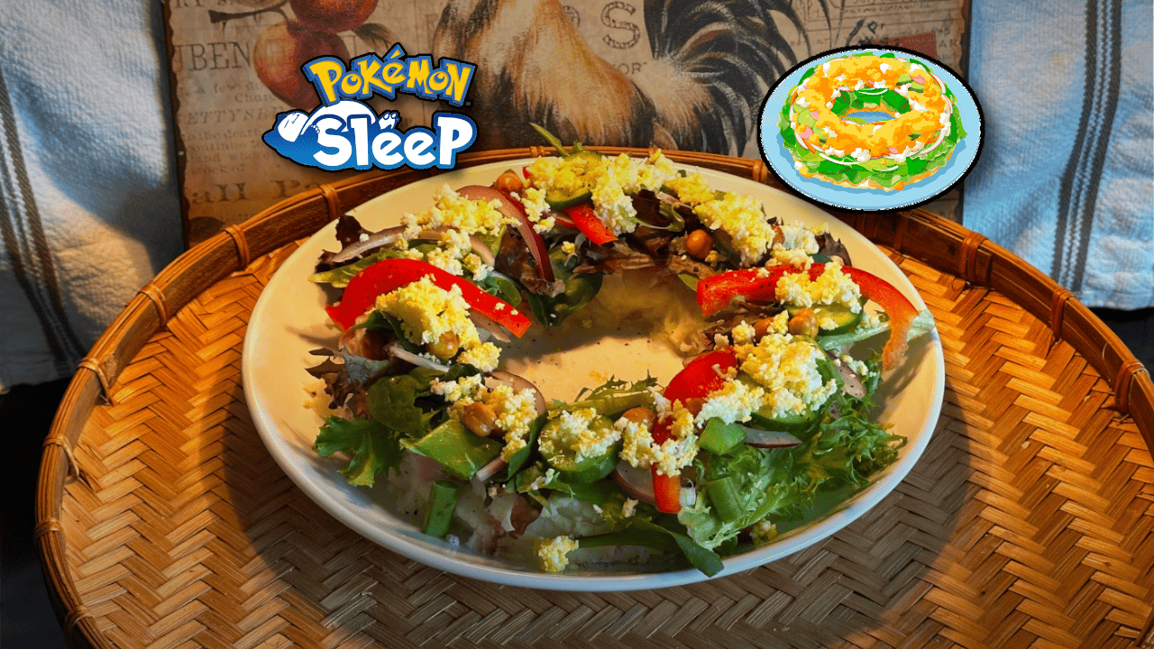 #144: Petal Blizzard Layered Salad (Pokemon Sleep)