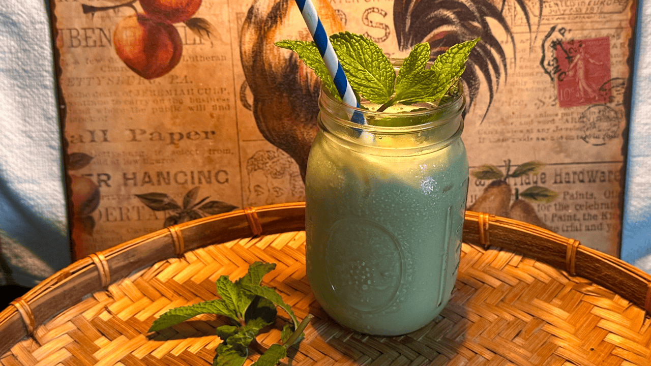 #151: Mint Matcha Latte