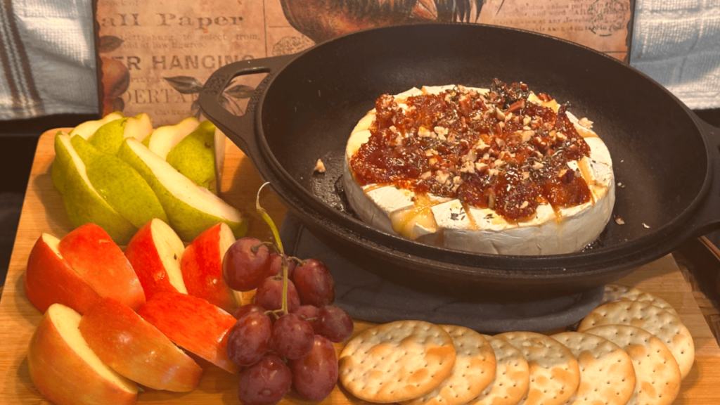 #155: Baked Brie w/ Fig Jam
